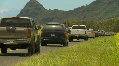 Car backup 2 Stock Footage 770912