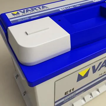 Car Battery 3D Model