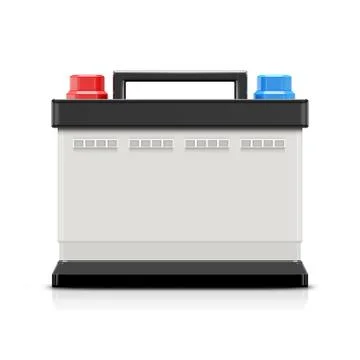 Car battery Stock Illustration