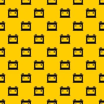 Car battery pattern vector 스톡 일러스트