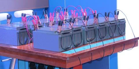 Car Battery. Foto stock