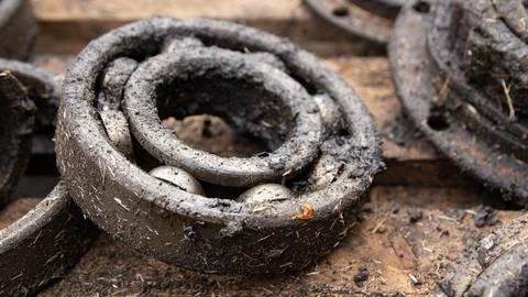 Car bearing that needs replacing Stock Photos
