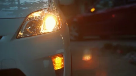 Car Blinker Light 3 Stock Footage 80221025