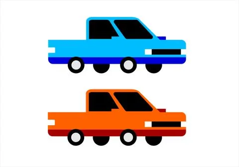 Car blue Stock Illustration