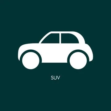 Car body type vector flat style illustration icon Stock Illustration