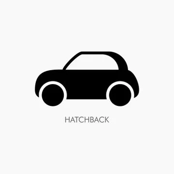 Car body type vector illustration icon Stock Illustration