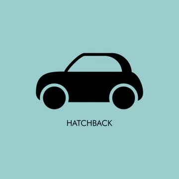 Car body type vector illustration icon Stock Illustration