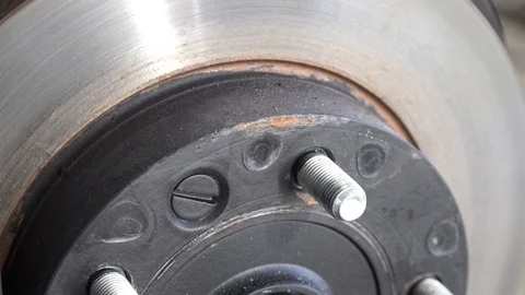 Car brake disc  Stock-Footage 126358480