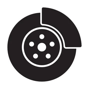 Car brake icon vector auto service, repair concept for graphic design, logo, Stock-Illustration
