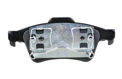 Car brake pad isolate Stock Photos