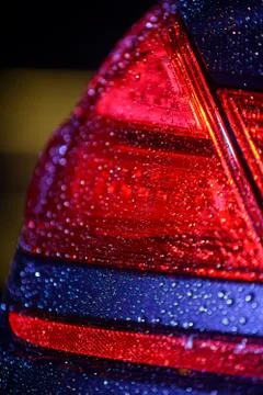 Car break light Stock Photos