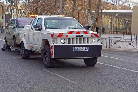 Car breakdown service Stock Photos