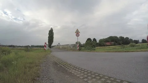 Car on the bridge Stock Footage 77462790