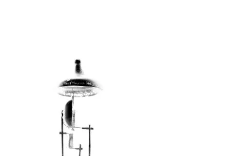 Car bulb on white background Stock Photos
