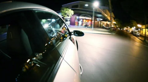 Car cam drivers side timelapse Stock Footage 802537