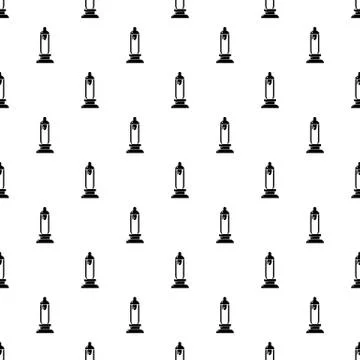 Car candle pattern vector seamless Illustrazione stock