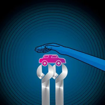 Car care Stock Illustration