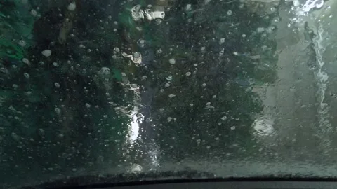 Car in a carwash Video stock 145389672