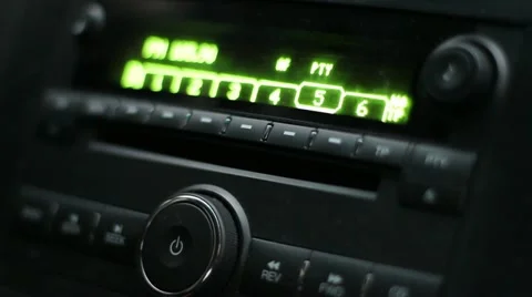 Car CD Player Stock Footage 11215413