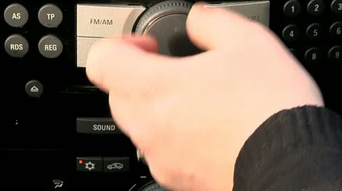 Car CD player Stock Footage 22636630
