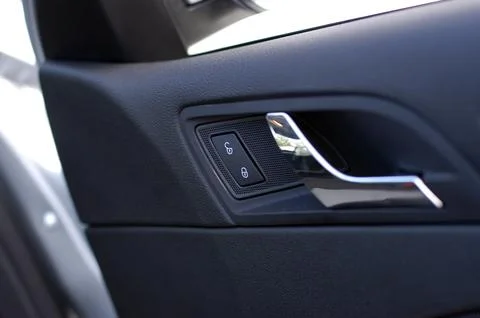 Car central locking button Stock Photos