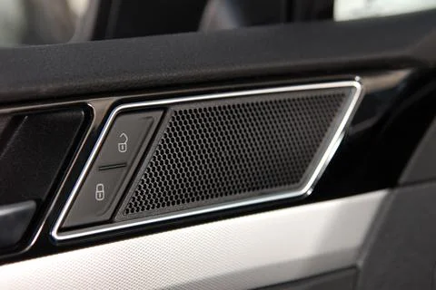 Car central locking button Stock Photos