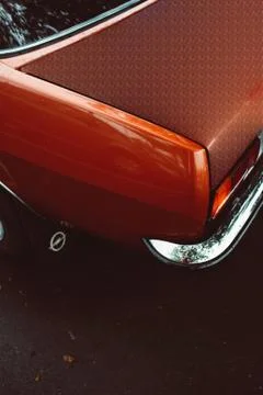 Car with changing hood Stock Photos