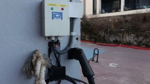 Car charger Stock Footage 128715006