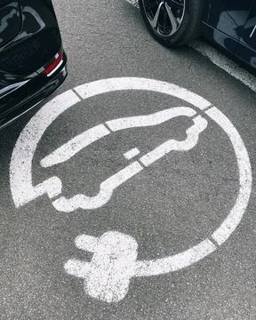 Car charging Stock Photos