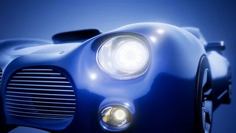 Car chassis with engine and wheels Stockbeeldmateriaal 89469953