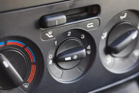 Car climate control Stock Photos