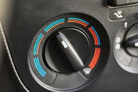 Car climate control Stock Photos