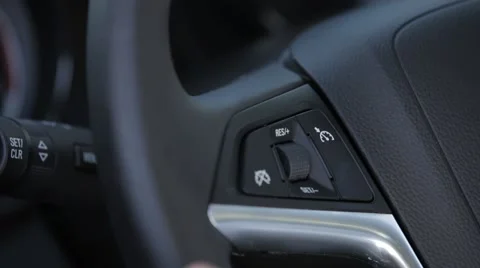Car Cockpit Pushing Button Stock Footage 47826241