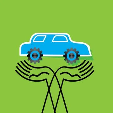 Car concept Stock Illustration