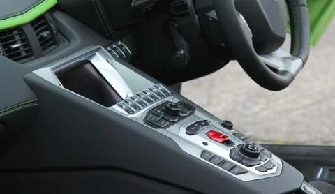 Car Console. Stock Photos