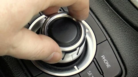 Car control panel Stock Footage 76119346