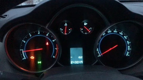 Car control panel Stock Footage 104674629