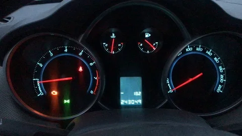 Car control panel Stock Footage 104674646