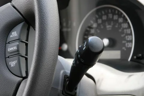Car controls Stock Photos