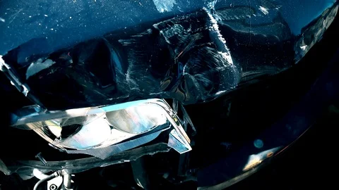 Car crash 1 Stock Footage 95542640