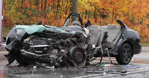 Car crash Stock Footage 141085145