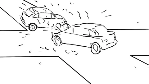 Car Crash Cartoon Stock Video Footage | Royalty Free Car Crash Cartoon  Videos | Pond5