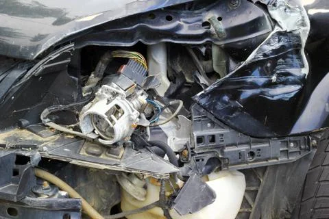 Car crash Stock Photos