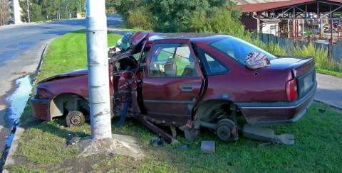 Car crash Stock Photos