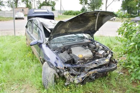 Car crash Stock Photos