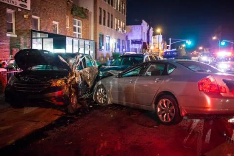 Car crash 写真素材