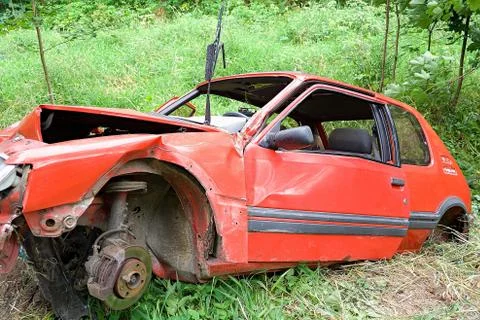 Car crash Stock Photos
