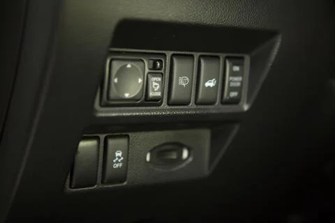 Car dashboard close up Stock Photos