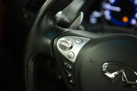 Car dashboard close up Stock Photos