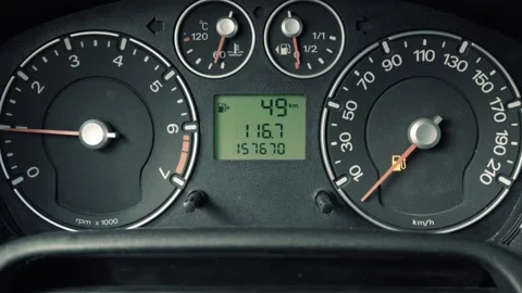 Car dashboard Vidéo 138617165